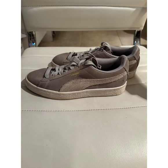 Puma Shoes - PUMA Suede Classic Sneakers Women's Shoes Gray‎ Casual Comfort Walking
